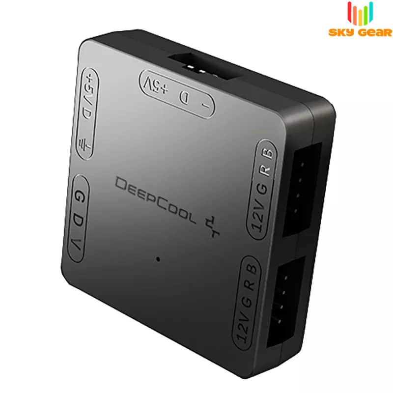 Hub chuyển đổi LED 12v 4pin sang LED 5v 3pin Deepcool | Sky Gear