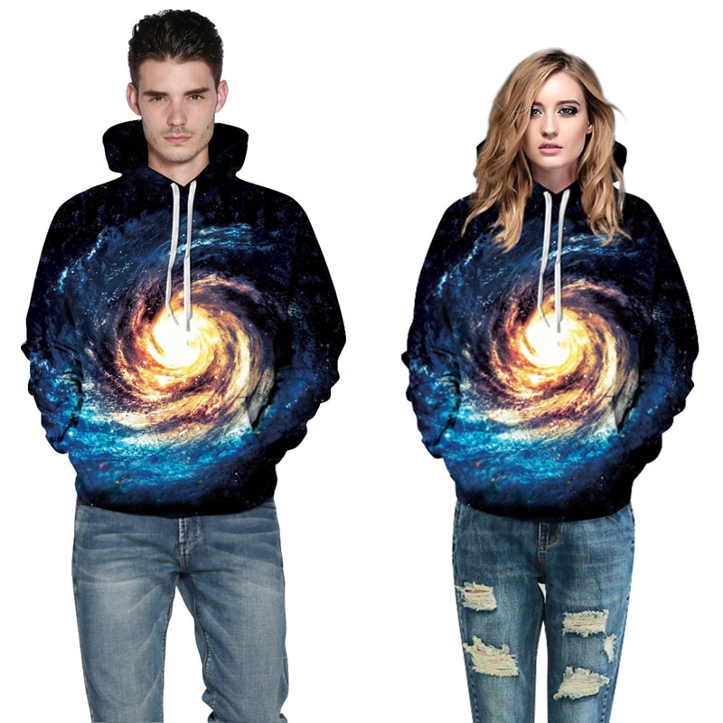 Áo khoác hoodie họa tiết dải ngân hà 3D độc đáo cho nam nữ | BigBuy360 - bigbuy360.vn