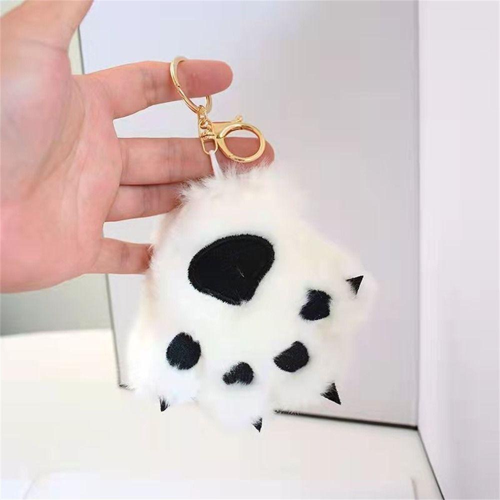 Móc Khóa Hình Móng Vuốt Hổ Nhồi Bông Dễ Thương 12CM
