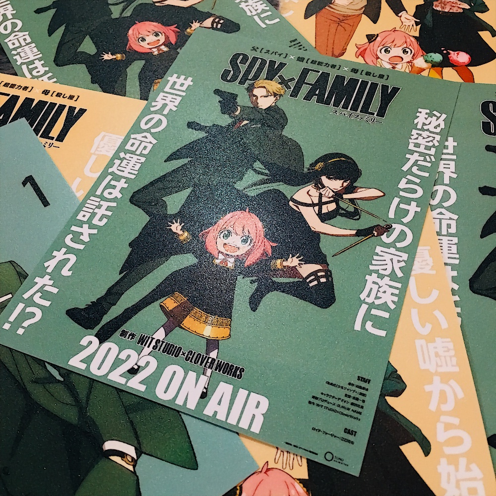 Set 20+ Spy x Family Anime Poster Trang Trí Phòng - Dán Tường - Cao Cấp - Nhiều Kích Thước - Có Keo Dán