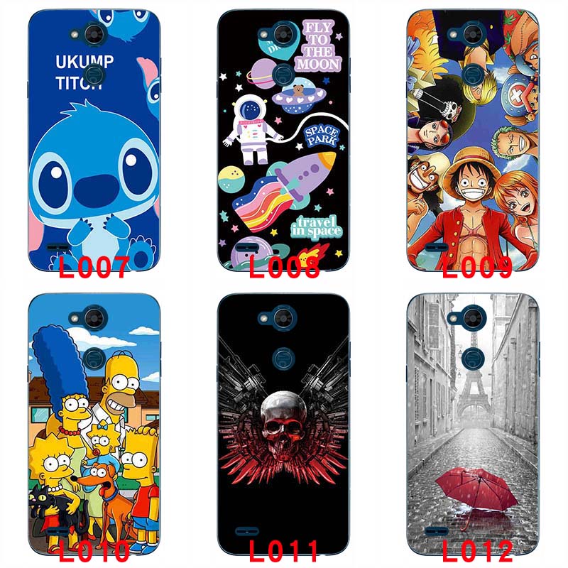 Ốp điện thoại silicon mềm TPU hình anime cho LG X5 2018 X510 Xpower 3