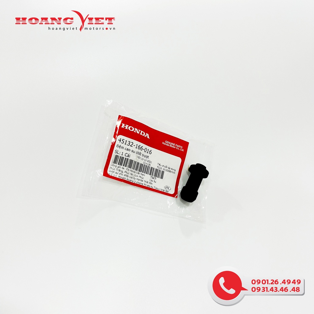 Đệm cao su chốt trượt phanh - Honda AB / CLICK / LEAD / VISION / PCX /WAVE / FUTURE và nhiều xe khác - 45132166016