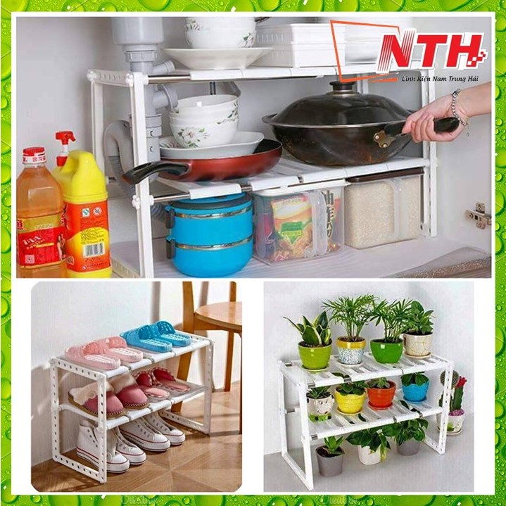 KỆ ĐỂ GẦM BẾP ĐA NĂNG 2 TẦNG