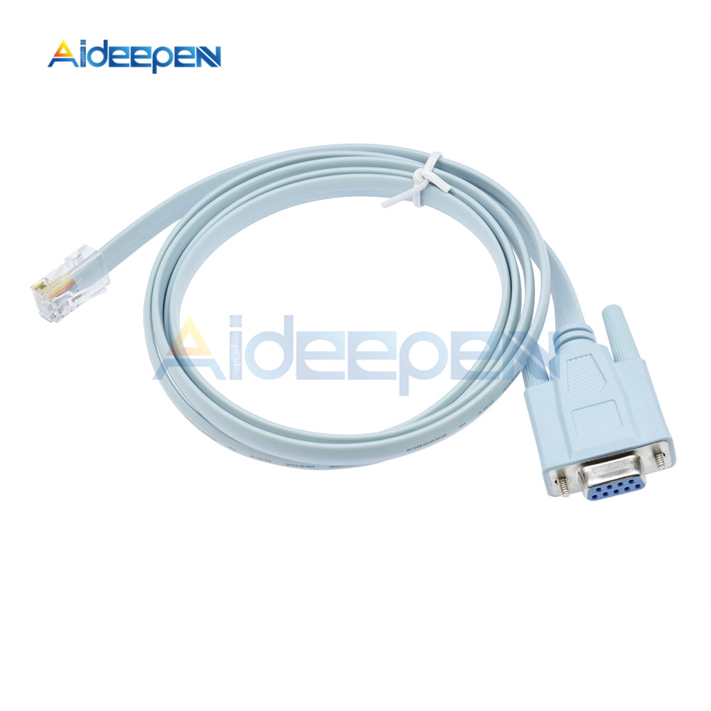 Cáp tiếp hợp mạng lỗ cắm 1.5M RJ45 sang RS232 DB9 cho cổng nối tiếp COM của bảng điều khiển Cisco | BigBuy360 - bigbuy360.vn