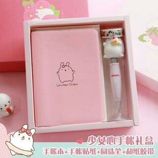 🌸Set sổ planner thỏ molang dễ thương