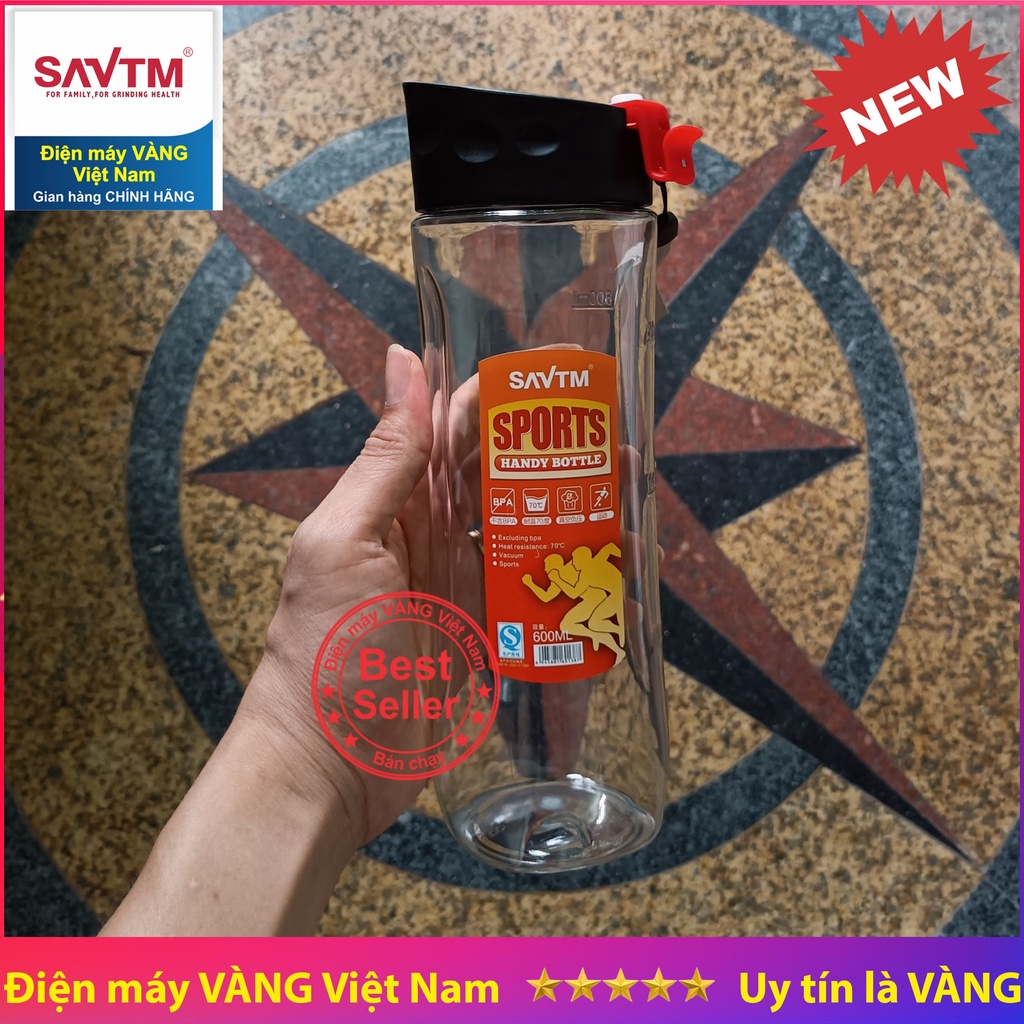 Bình nước thể thao SAVTM dung tích 600ml