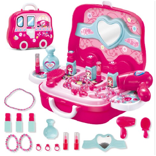 Đồ chơi nhập vai nghề nghiệp hộp hình vali ô tô