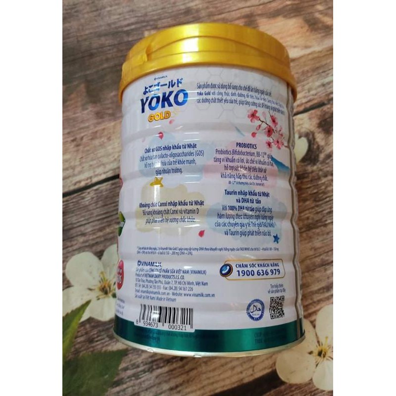 (HSD 2023 )Sữa Bột YOKO GOLD 3 Vinamilk 850G (Cho bé từ 2 tuổi trở lên)