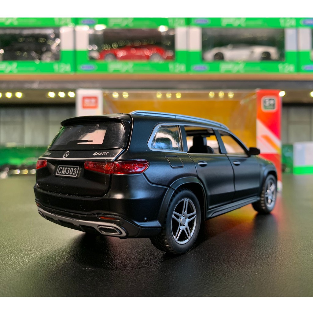 Xe Mô Hình Mercedes-Benz GLS 580 1:32 CHIMEI Khung Xe Hợp Kim, Có Đèn Và Âm Thanh