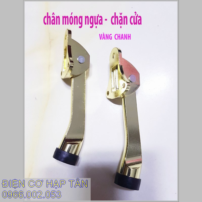 CHẶN CỬA MÓNG NGỰA  CAO CẤP  NÂU – TRẮNG - VÀNG