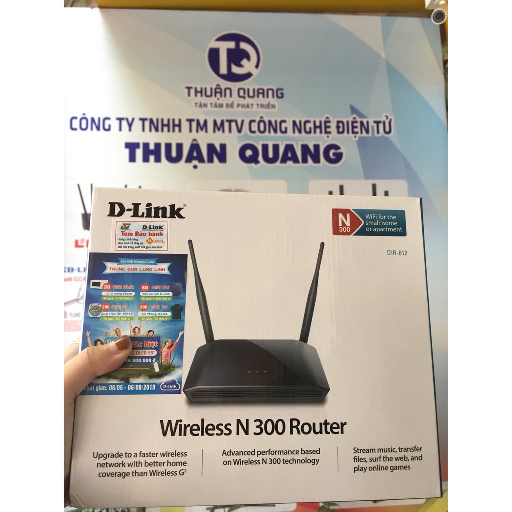 Bộ phát wifi D-Link Wireless N300 Router