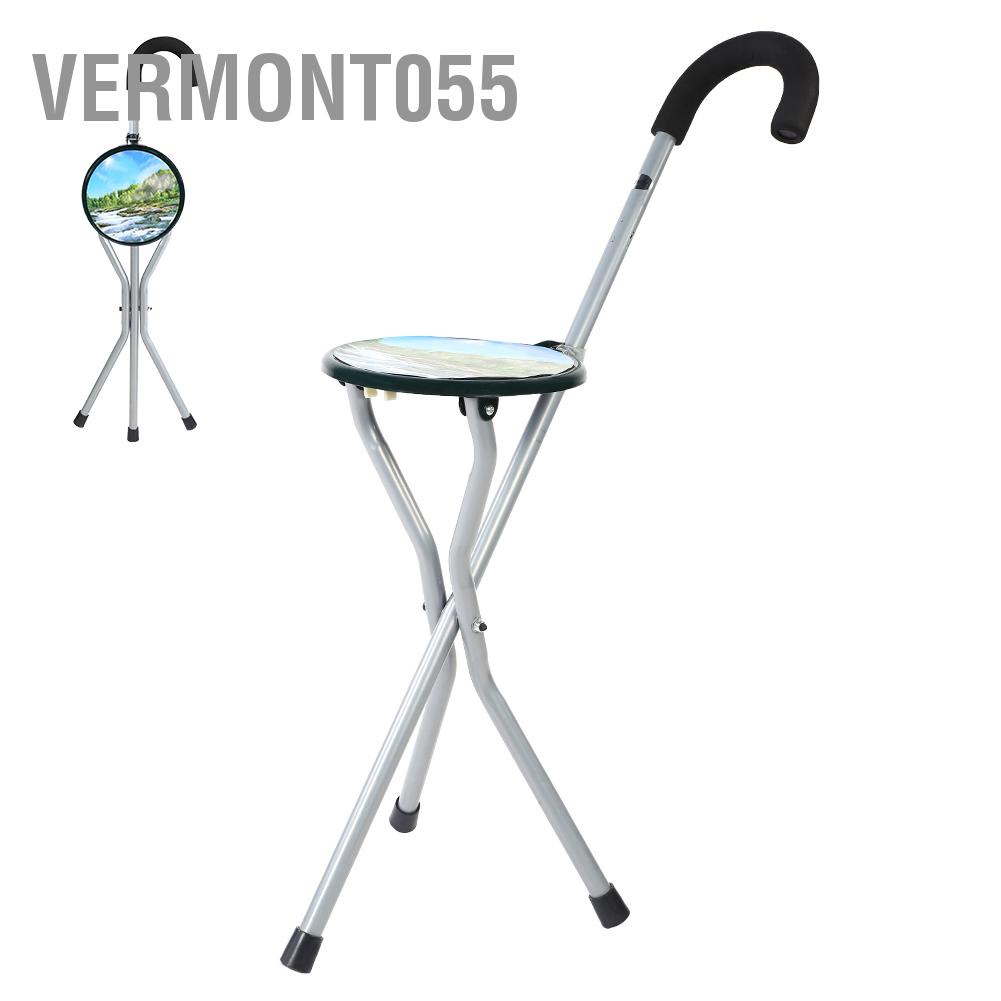 Có thể bán buôn Ghế đi bộ chân máy có thể gập lại di động ngoài trời Vermont055 Hàng giao ngay