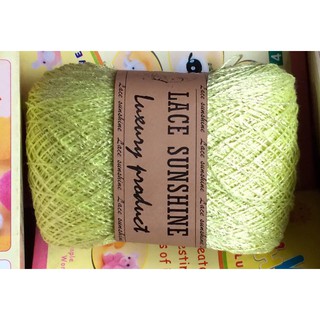 Combo sợi cotton pearl và dù Nga