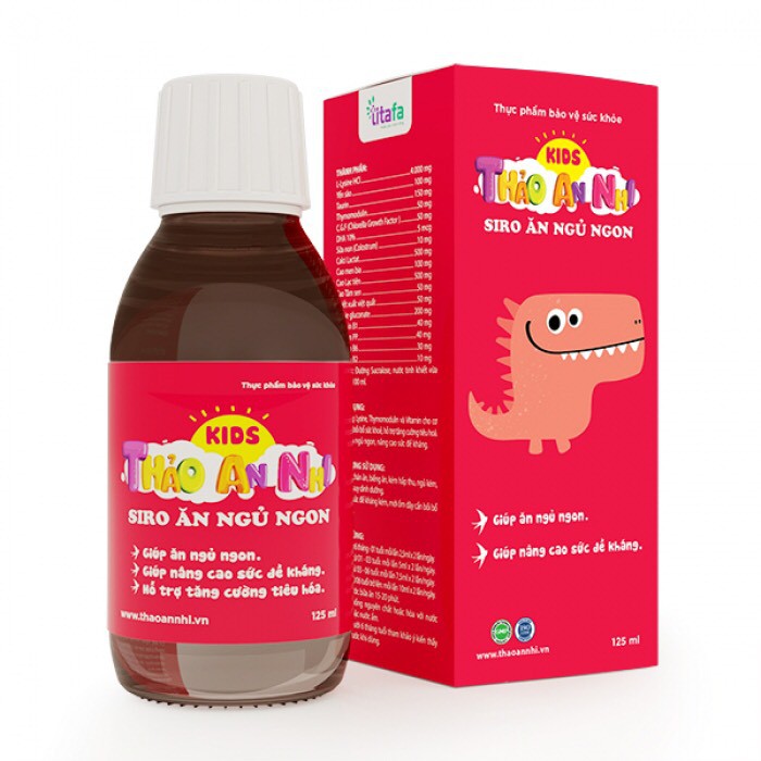 Thảo An Nhi Siro ĂN NGỦ NGON ( Chai 125 ml) - Coastlinecare Pharmacy