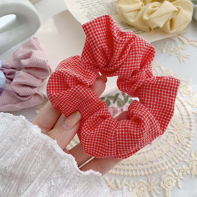 Dây Cột Tóc Scrunchies Dễ Thương Cho Nữ