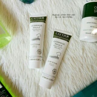 Tẩy Da Chết Cattier Gommage Argile Aloe Vera_Pháp