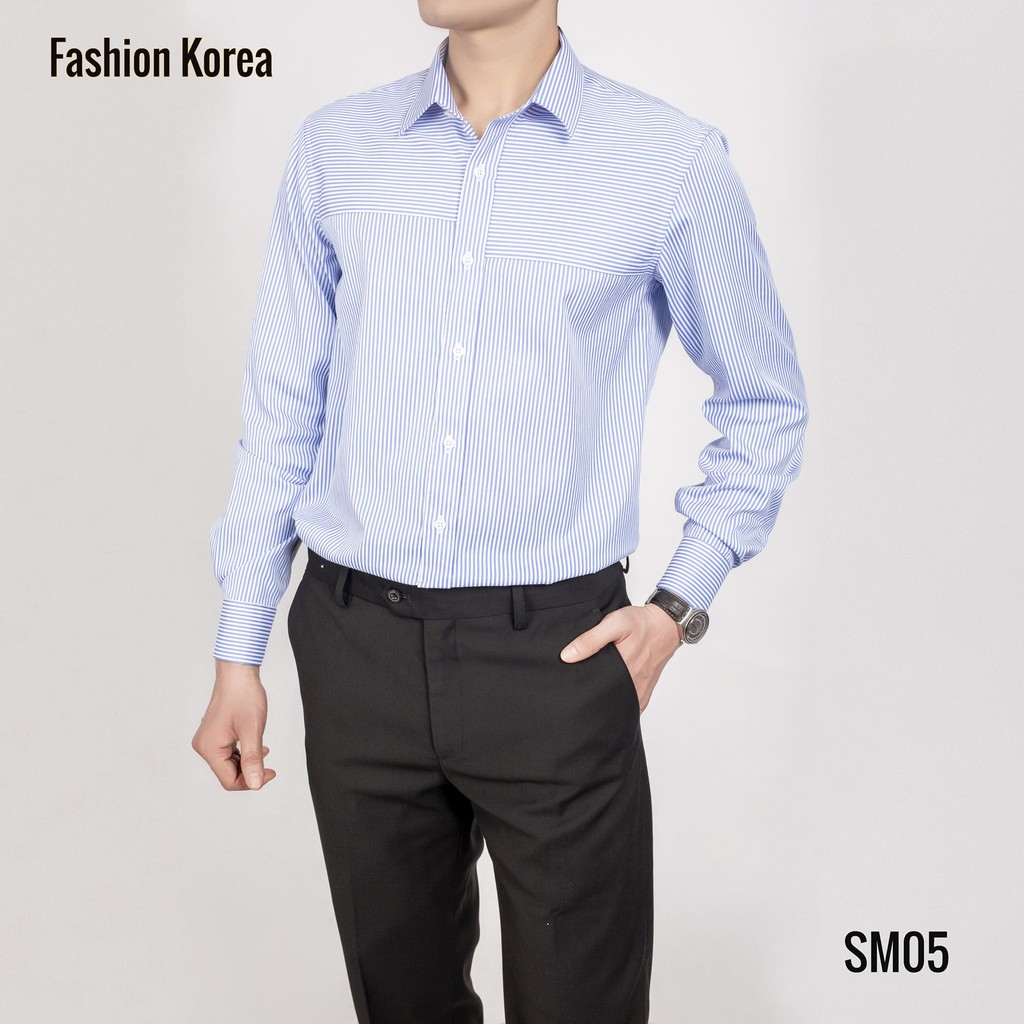ÁO SƠ MI NAM HỘP CAO CẤP, KIỂU DÁNG HÀN QUỐC, FORM SLIMFIT DỄ MẶC, CHẤT THÔ HÀN CAO CẤP, ĐỦ SIZE.