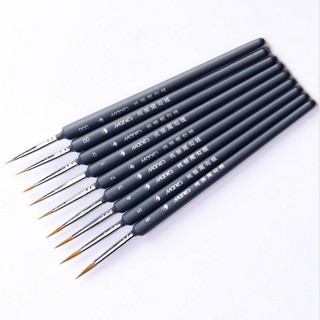 cọ tỉa màu xanh đen có 3 cỡ nhỏ