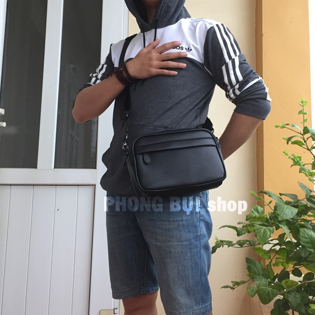 Túi Đeo Chéo Nam Cao Cấp Phong Cách Trẻ Trung Chất Da Mềm Đẹp, Rộng Rãi Đựng Vừa Ipad | BigBuy360 - bigbuy360.vn