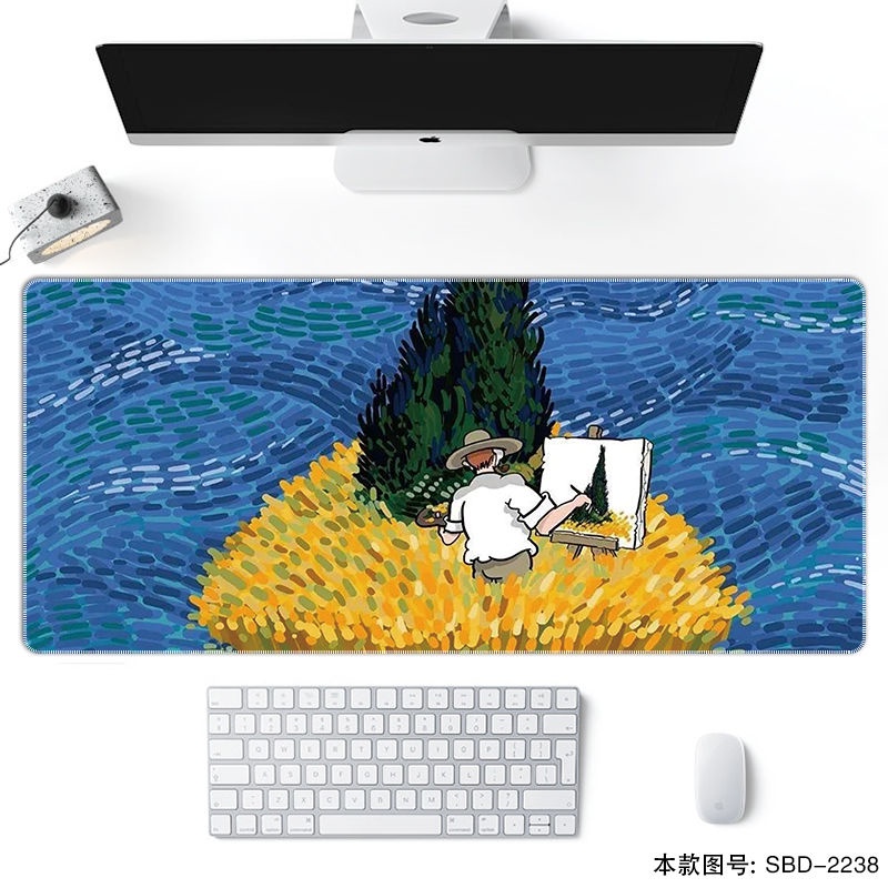 Tấm Lót Chuột Vẽ Tranh Sơn Dầu Hình Tranh Sơn Dầu Van Gogh Cỡ Lớn Dành Cho Học Sinh