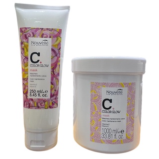 Hấp dầu siêu dưỡng và giữ màu tóc nhuộm Color Glow Mask Nouvelle 1000ml