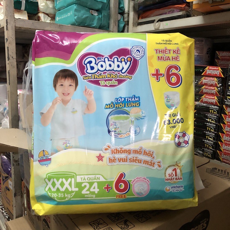 Tã quần Bobby size XXXL24