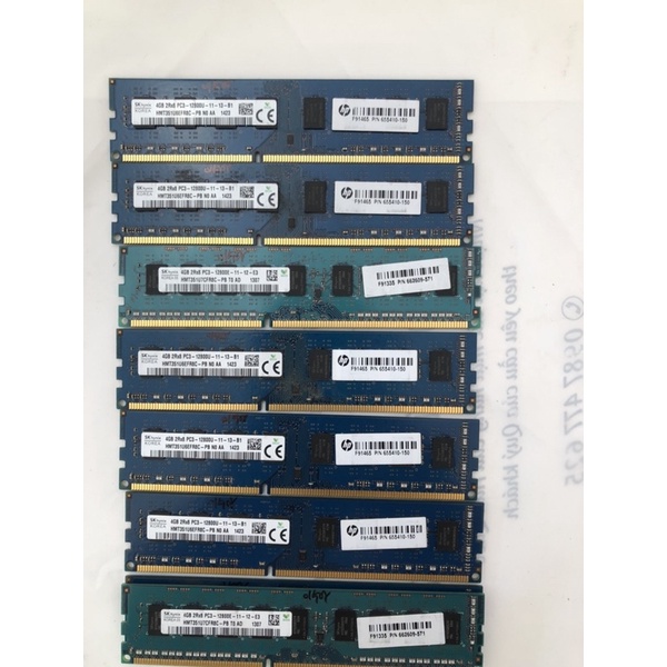 ram 3 hynix 4gb pc3 và pc3l bud 1600