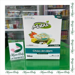 Cháo ăn dặm Mabu nguyên hạt 900g