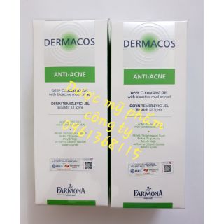 Sữa rửa mặt FARMONA DERMACOS da dầu, mụn
