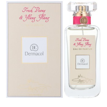 [Mã FMCGM100 - 10% đơn 500K] Nước Hoa Cho Nữ Hương Thơm Mộc Mạc Thanh Mát Dermacol Fresh Peony &amp; Ylang Ylang Edp 50ml