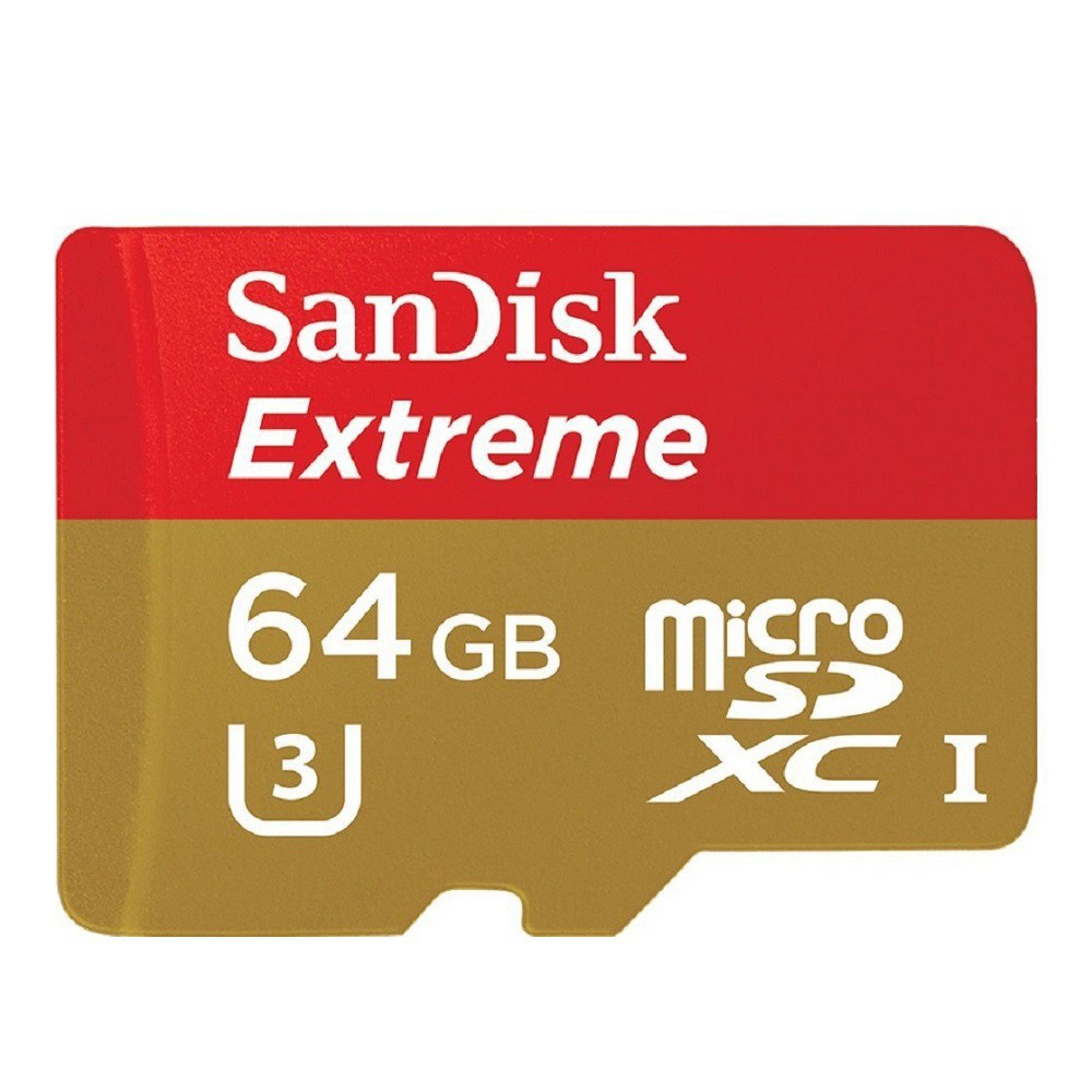 Thẻ nhớ chính hãng  Sandisk Extreme 64GB chuyên dụng cho Camera IP Wifi, Tốc độ 100 MB/s | BH 5 Năm | BigBuy360 - bigbuy360.vn