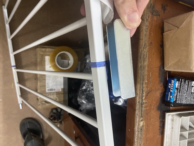 U kẹp cho thanh chắn cửa mở rộng