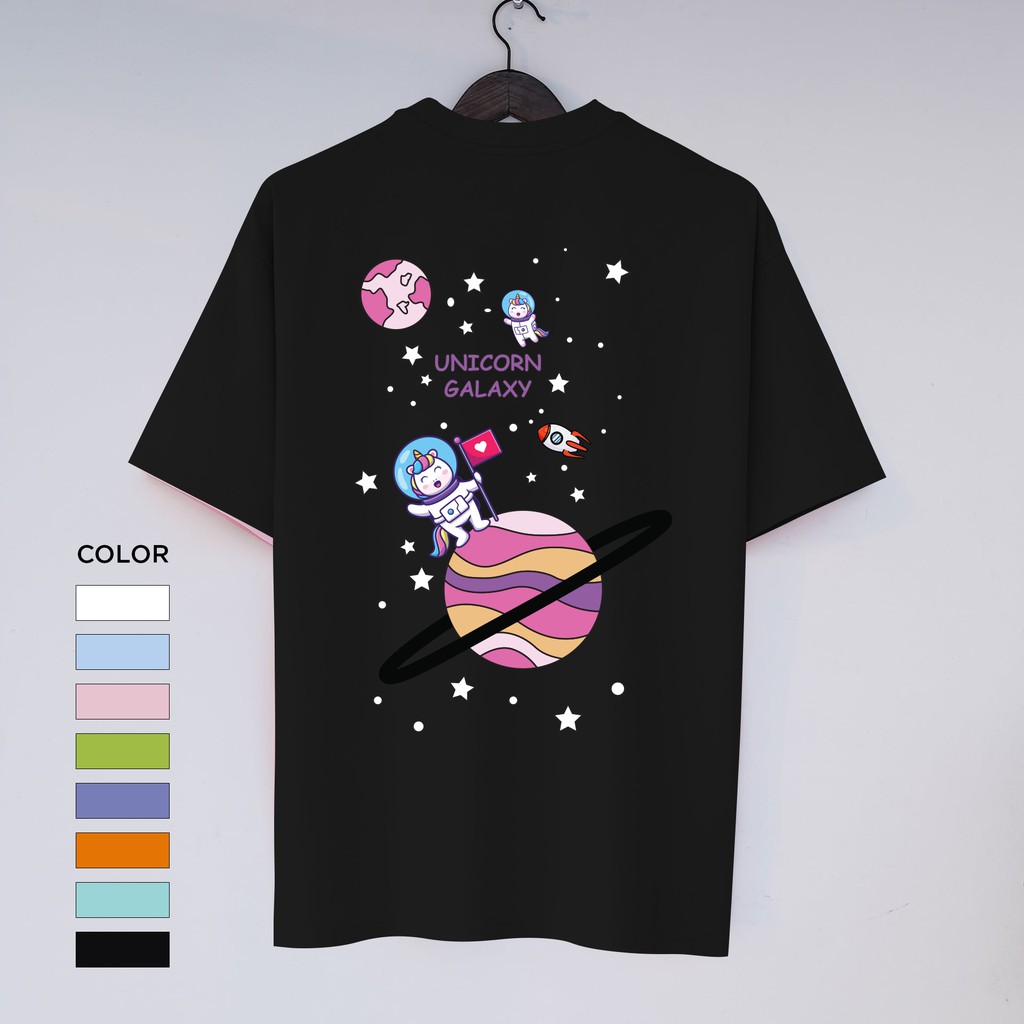 Áo phông nam nữ UNICORN GALAXY- Áo thun UNISEX,vải 100% cotton (V77)