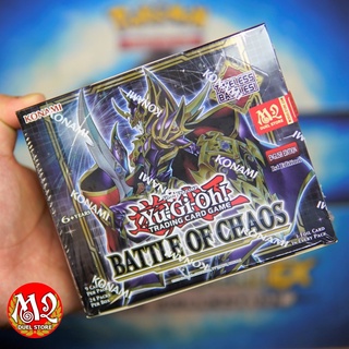Hộp thẻ bài Yugioh Battle of Chaos - Yugioh Booster Box 1st Edition - 24 Booster Packs - Nhập khẩu từ Anh Quốc UK
