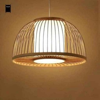 Xưởng sx- đèn tre đèn mây tre đèn thả mây tre mã 0088 - tre vn