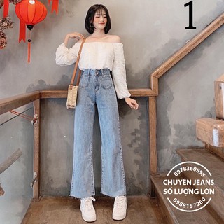 Quần Jeans Suông, Dáng Dài, Thời Trang 2020 NEW