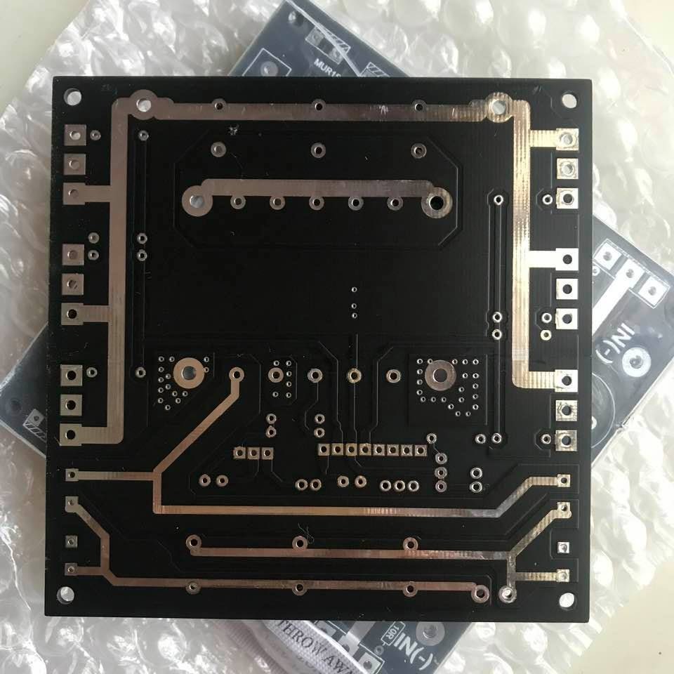 DIY bo mạch kích điện DC-DC công suất lớn EE55A _ PCB trắng