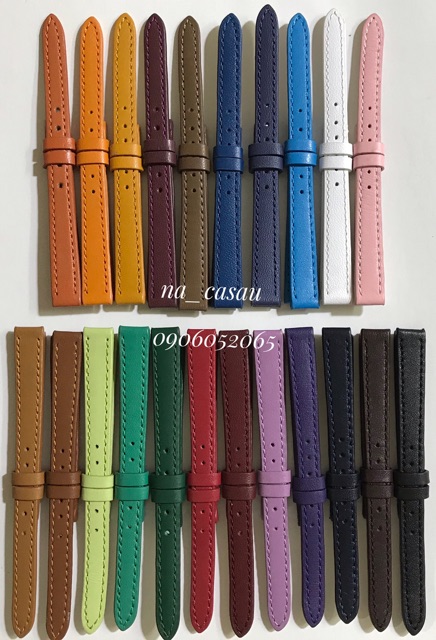 DÂY ĐỒNG HỒ DA BÒ SIZE 10