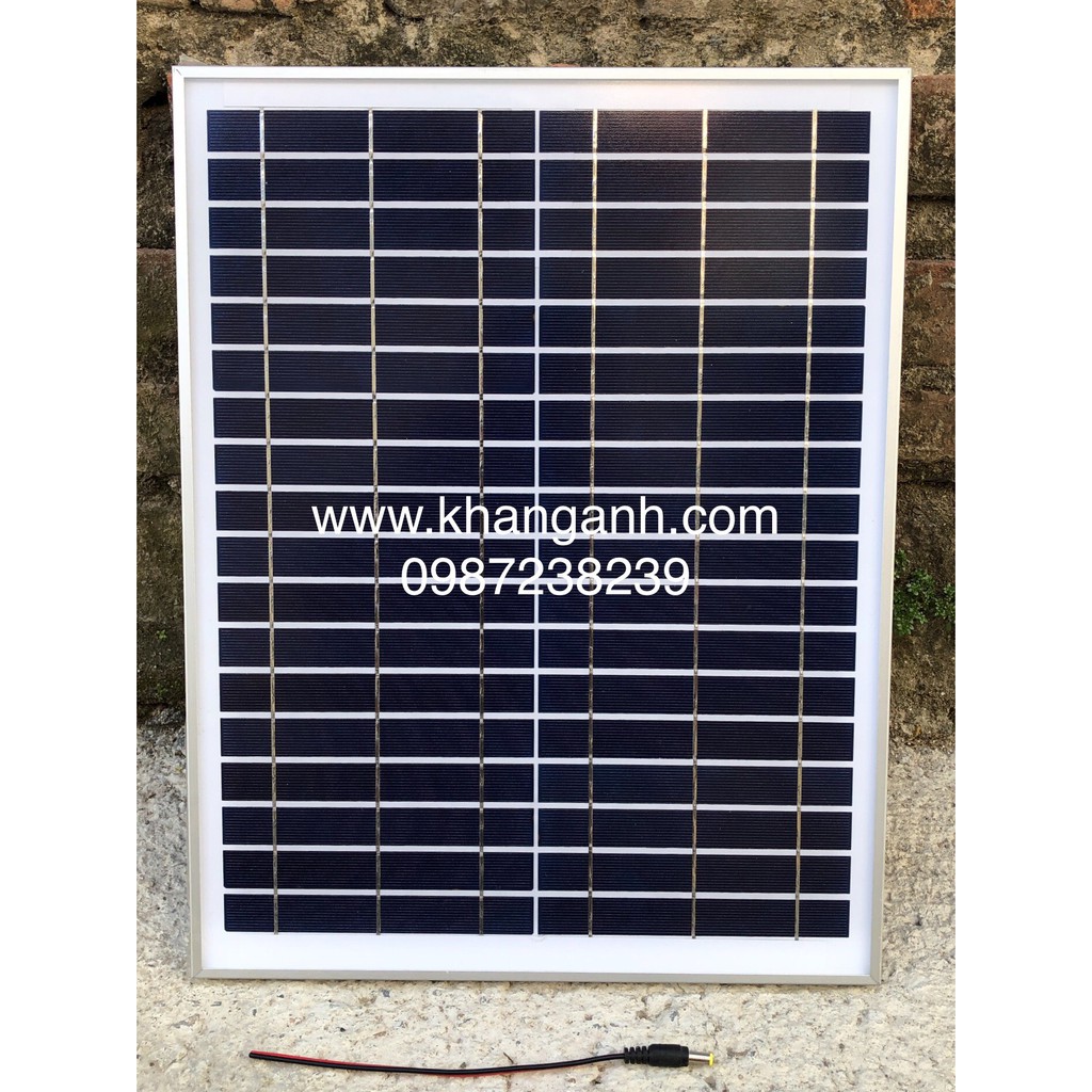 Tấm pin mặt trời (solar panel) 20W 12V