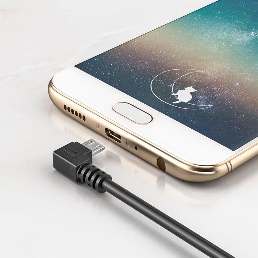 Cáp Sạc Chuyển Đổi Micro USB Bẻ Góc 90 Độ Tiện Dụng