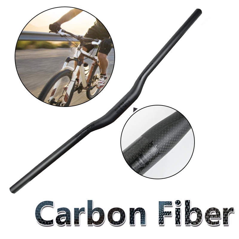 Thanh Ghi Đông Xe Đạp Bằng Sợi Carbon 700/720/740/760mm T800