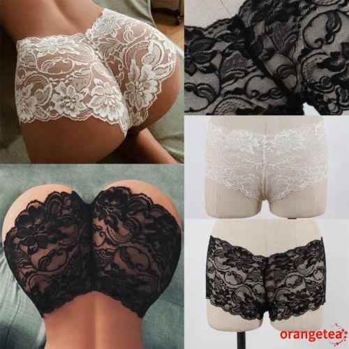 Quần lót cạp cao bằng ren xuyên thấu gợi cảm cho nữ | BigBuy360 - bigbuy360.vn