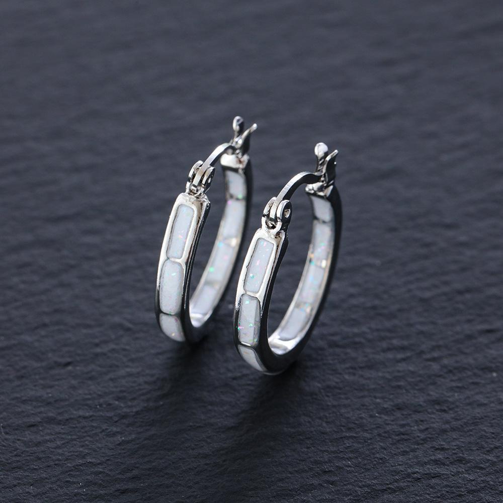 Khuyên Tai Tròn Hợp Kim Đính Đá Chakra Giảm Cân Thời Trang|Bông Tai Thời Trang Xinh Xắn Cá Tính