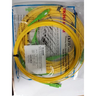 Dây nhảy quang Singlemode simplex, duplex SC/APC - SC/APC 5m giá chưa vat