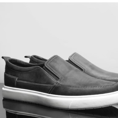 Giày Slip On Nam Da Bò Cao Cấp