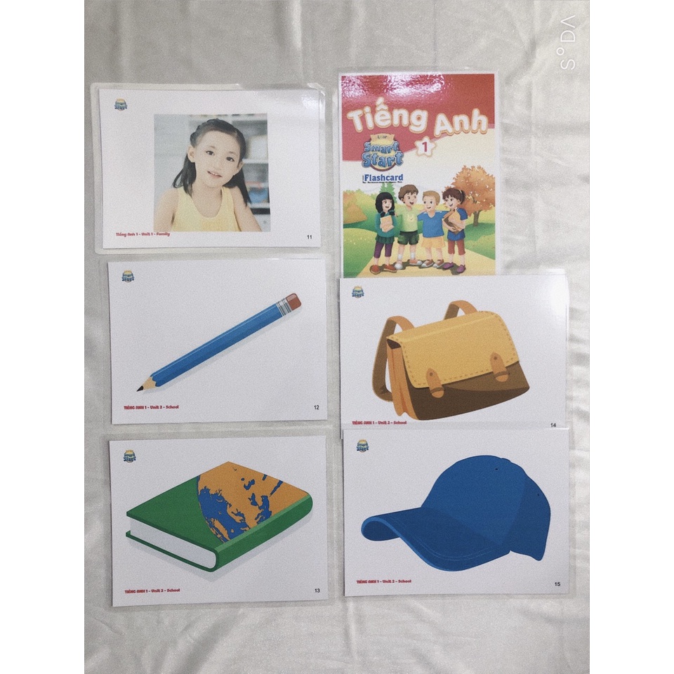 Trọn Bộ 68 Thẻ VPPT&amp;T Tiếng Anh lớp 1 -Smart Start 1 Mã SMST-86