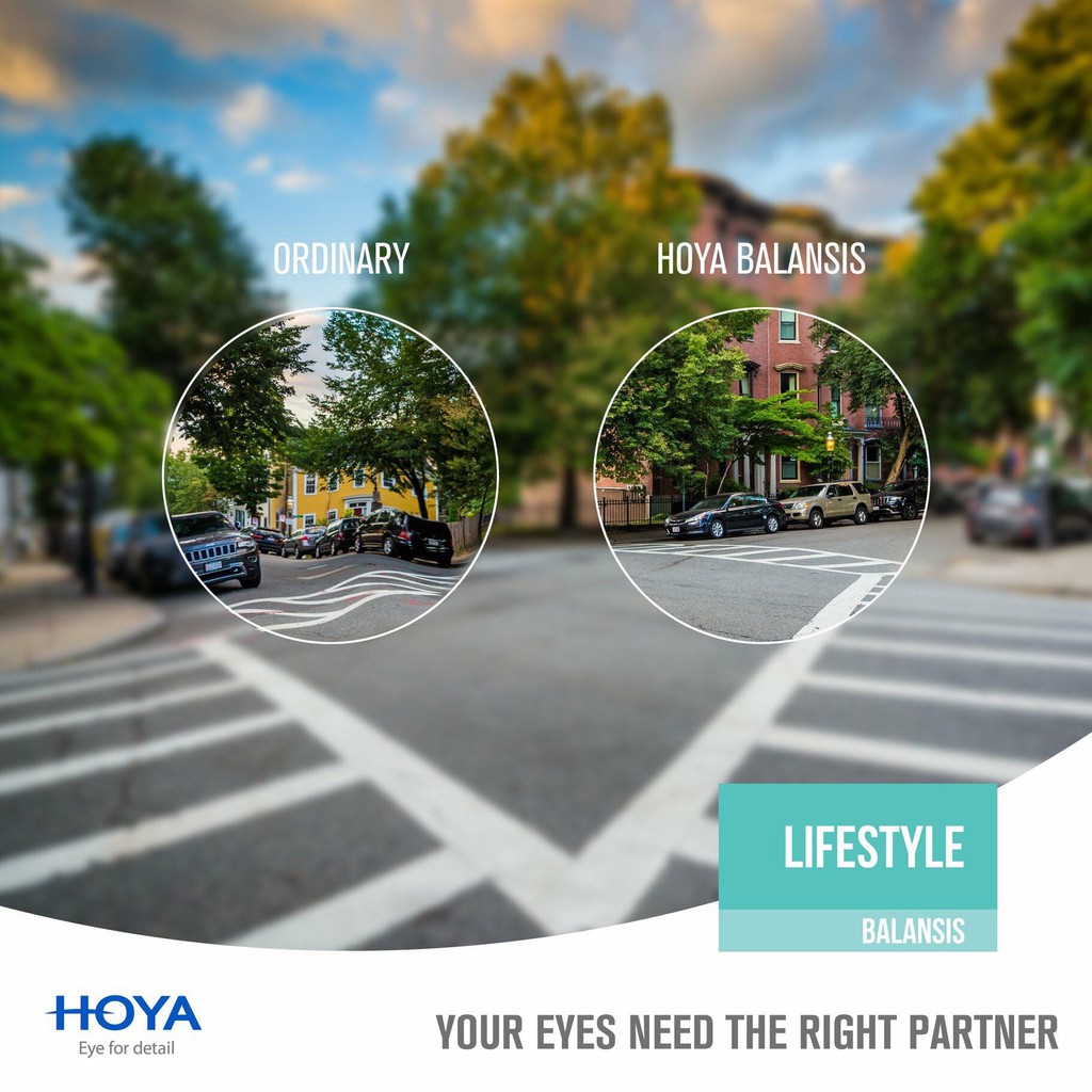 Mắt Kính Lọc Ánh Sáng Xanh Hoya Blue Control 1.55S  - Hibou Optical Đủ độ Cận Loạn Viễn