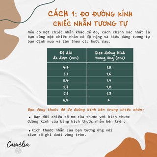 Nhẫn bạc Camelia xoắn