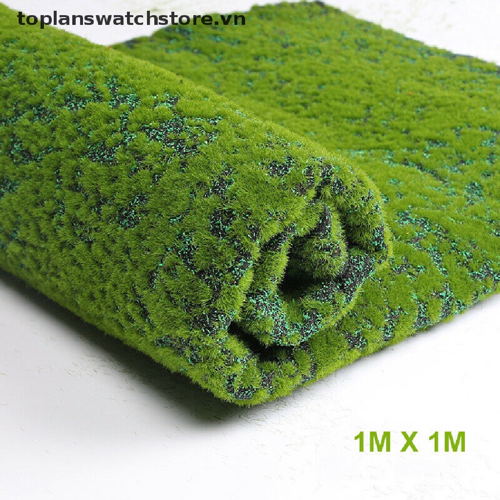 Thảm Cỏ Nhân Tạo 100 * 100cm Trang Trí Nhà Cửa