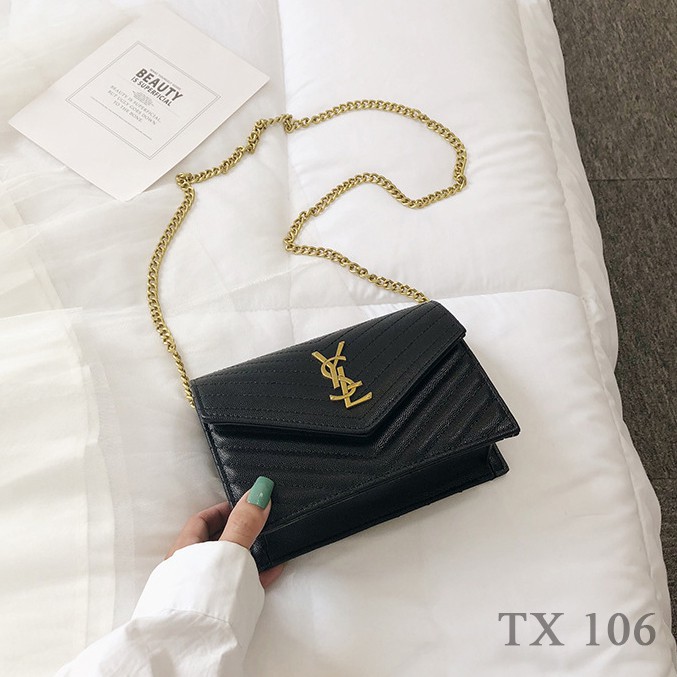 Túi xách nữ Y.S.L thời trang công sở, túi đeo chéo nữ cao cấp hàng đẹp TX106 | BigBuy360 - bigbuy360.vn